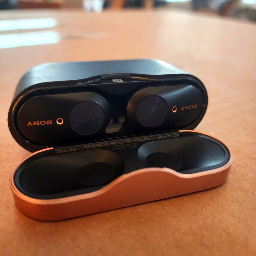 Sony WF-1000XM3 True Wireless Noise-Canceling Bluetooth Wireless Earbuds- Black